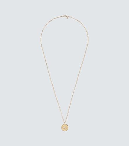 Kt charm necklace with diamonds - Sydney Evan - Modalova