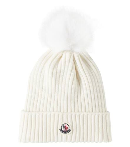 Gorro acanalado de lana - Moncler Enfant - Modalova