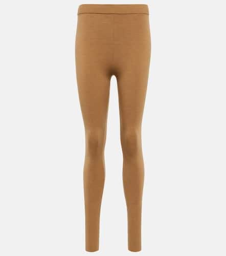 High-Rise Leggings Gentle aus einem Wollgemisch - Loro Piana - Modalova