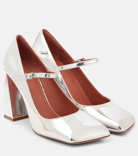 Charlotte 95 leather Mary Jane pumps - Amina Muaddi - Modalova