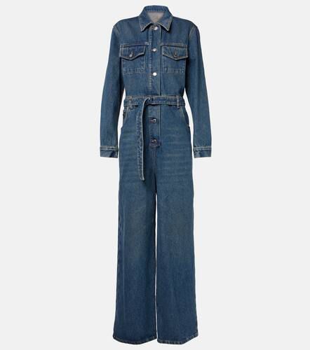 Prada Belted denim jumpsuit - Prada - Modalova