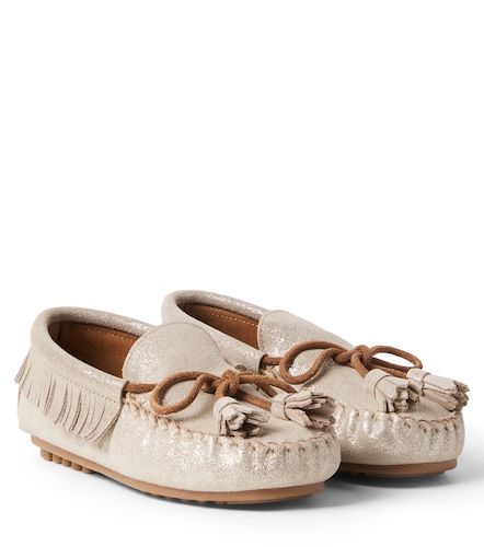 PePe Glitter leather loafers - PePe - Modalova