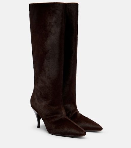 Silhouette suede knee-high boots - Herbert Levine - Modalova