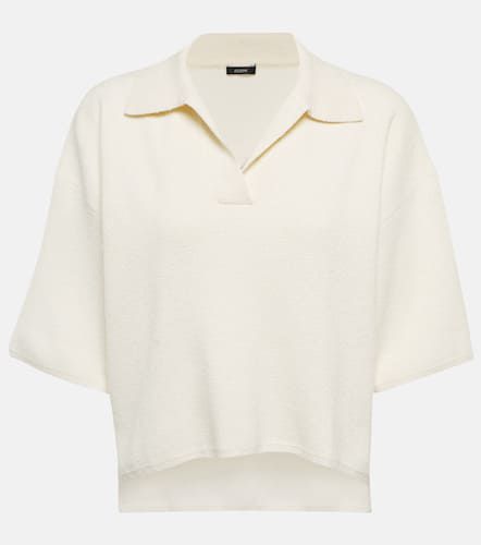 Silk-blend toweling polo shirt - Joseph - Modalova