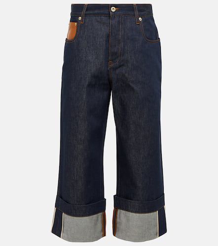 Loewe Jeans cropped a vita alta - Loewe - Modalova