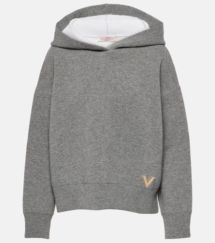 Hoodie aus einem Wollgemisch - Valentino - Modalova