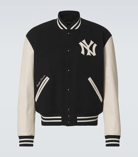 X New York Yankees wool and cashmere varsity jacket - Ralph Lauren Purple Label - Modalova