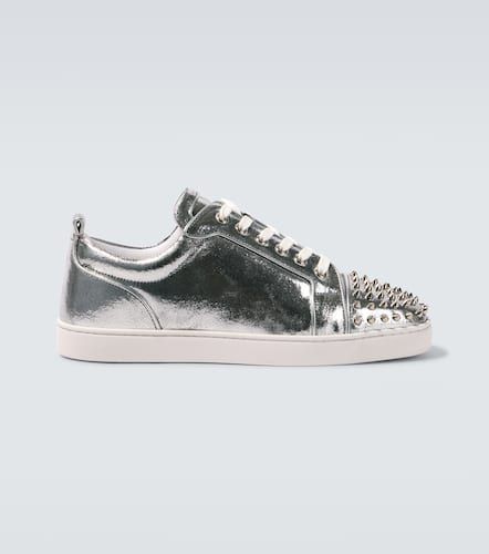 Sneakers Louis Junior aus Metallic-Leder - Christian Louboutin - Modalova