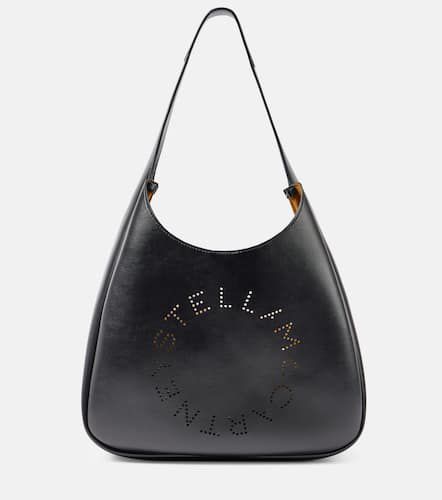 Logo faux leather tote bag - Stella McCartney - Modalova