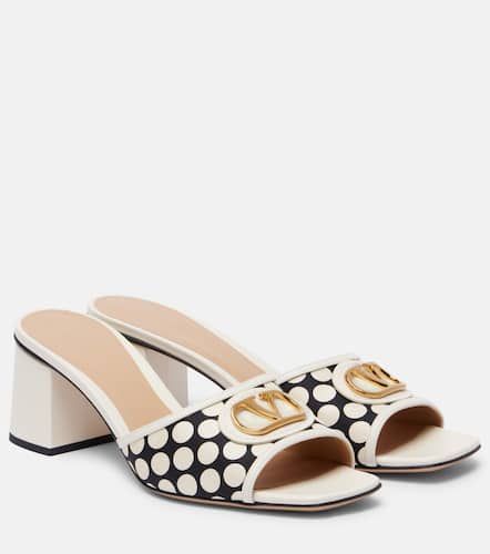 Mules VLogo a pois - Valentino Garavani - Modalova