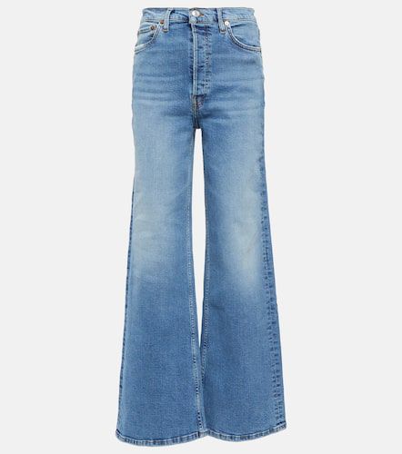 Jeans anchos 70s de tiro alto - Re/Done - Modalova