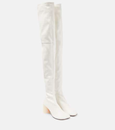 Anatomic 70 leather over-the-knee boots - MM6 Maison Margiela - Modalova