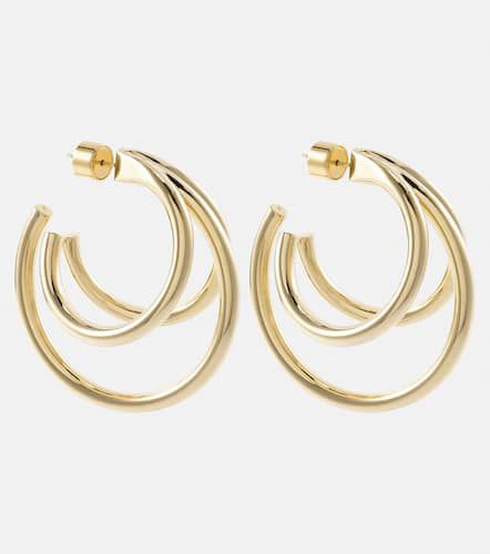 Triple Baby 10kt -plated hoop earrings - Jennifer Fisher - Modalova