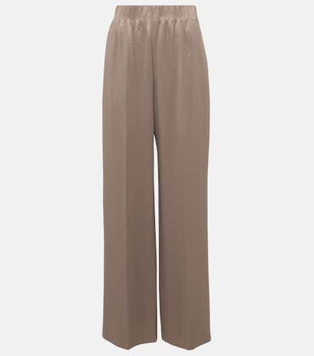 Maud high-rise metallic wide-leg pants - Fforme - Modalova