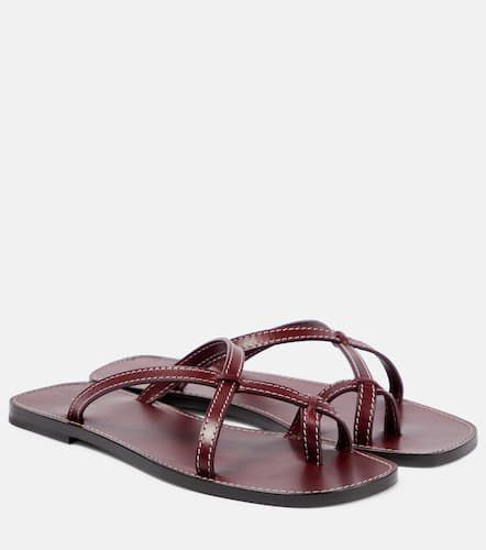 The Row Sandalen Link aus Leder - The Row - Modalova