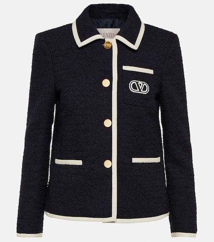 VLogo Signature tweed jacket - Valentino - Modalova