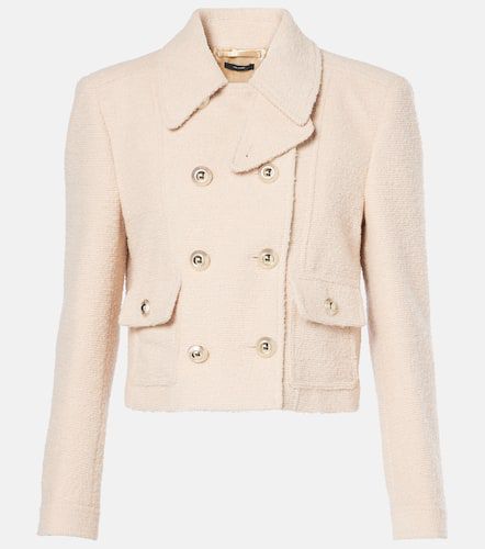 Chaqueta de bouclé de mezcla de lana - Tom Ford - Modalova