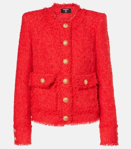 Balmain Chaqueta cropped de tweed - Balmain - Modalova