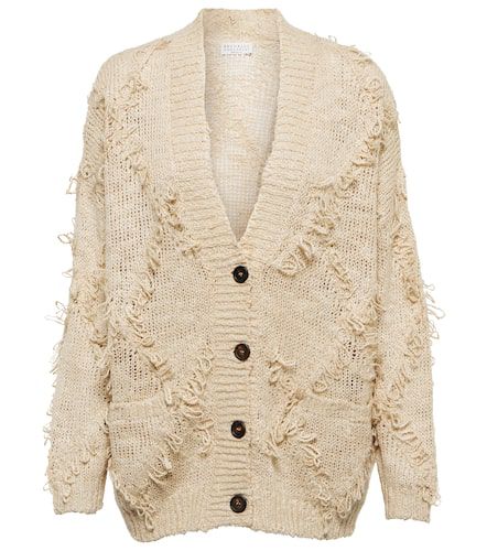 Silk and linen cardigan - Brunello Cucinelli - Modalova