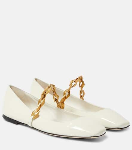 Diamond Tilda patent leather ballet flats - Jimmy Choo - Modalova