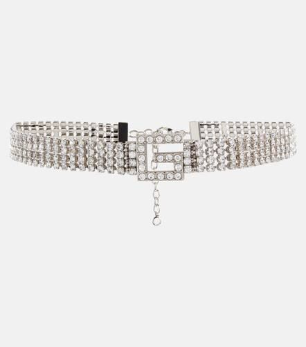 Choker Crystal Square G mit Kristallen - Gucci - Modalova