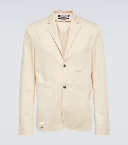 La veste Jean cotton and linen blazer - Jacquemus - Modalova