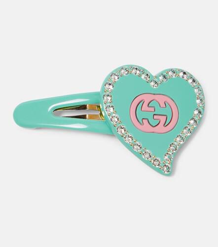 Interlocking G embellished hair clip - Gucci - Modalova