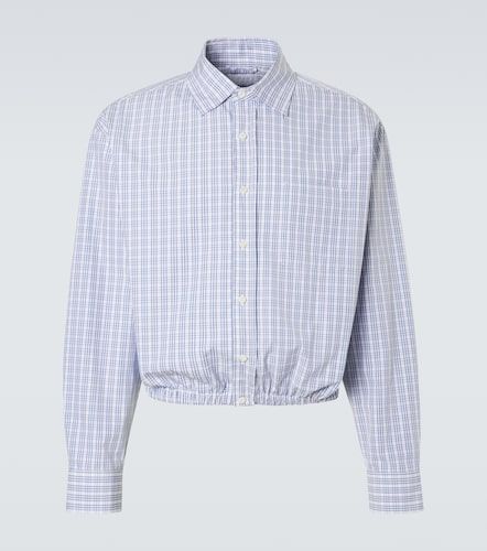 Prada Checked gathered cotton shirt - Prada - Modalova