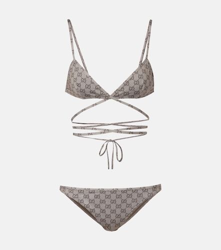 Gucci Bikini de jersey con GG - Gucci - Modalova