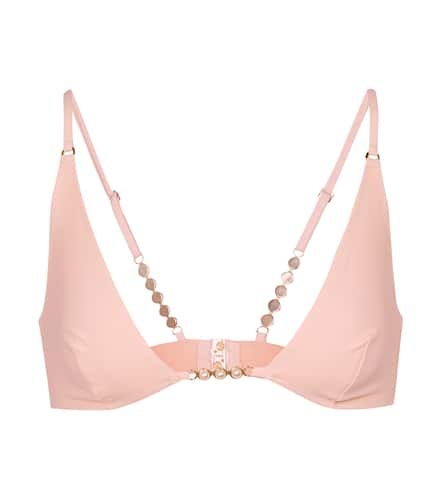 Top de bikini triangular adornado - Stella McCartney - Modalova