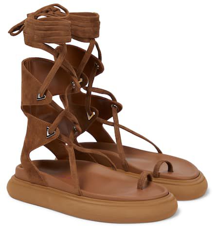 Sandalen Selene aus Leder - The Attico - Modalova