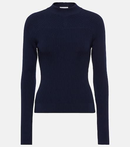 AlaÃ¯a Ribbed-knit wool-blend top - Alaia - Modalova