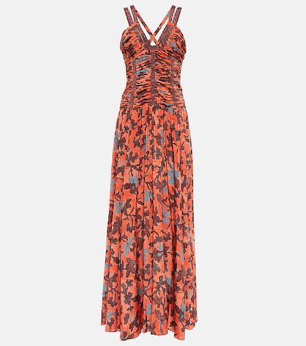 Anya silk crÃªpe de chine gown - Ulla Johnson - Modalova