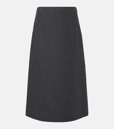 The Row Lison wool-blend midi skirt - The Row - Modalova