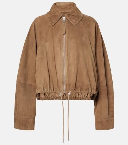 Loewe Bomber in suede - Loewe - Modalova