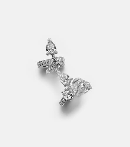 Serti Sur Vide 18kt white gold single ear cuff with diamonds - Repossi - Modalova