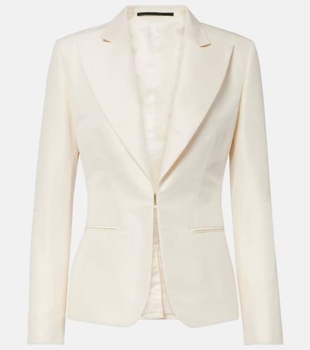 Gucci Blazer de faya de seda - Gucci - Modalova