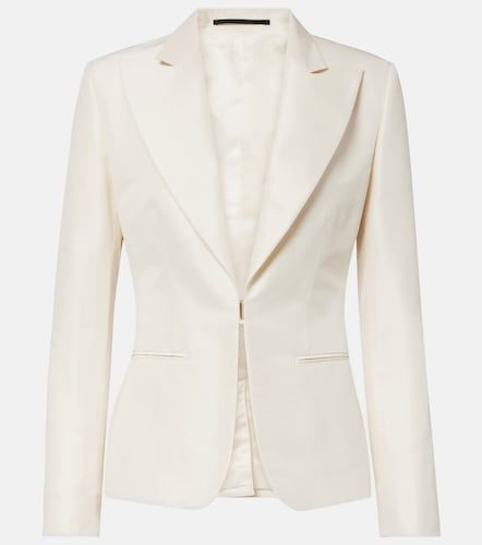 Gucci Blazer in faille di seta - Gucci - Modalova