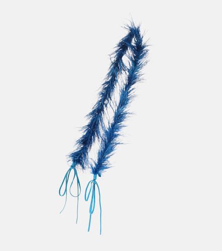 Feather-trimmed shoulder strap - Prada - Modalova