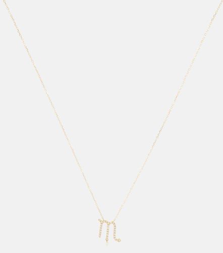 Persée Halskette Scorpion aus 18kt Gelbgold mit Diamanten - Persee - Modalova