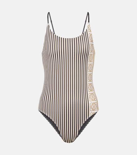 Paula's Ibiza Anagram striped swimsuit - Loewe - Modalova