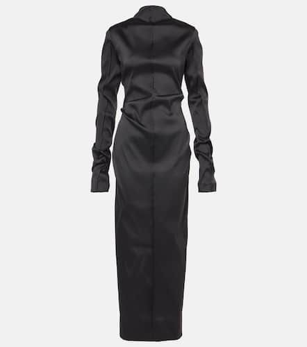 Acne Studios Draped twill gown - Acne Studios - Modalova