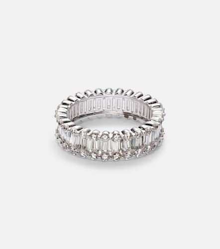 Kt white gold ring with diamonds - Bucherer Fine Jewellery - Modalova