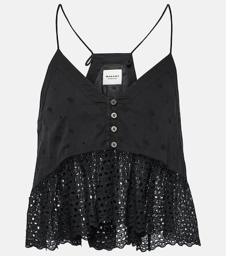 Sogane embroidered peplum top - Marant Etoile - Modalova