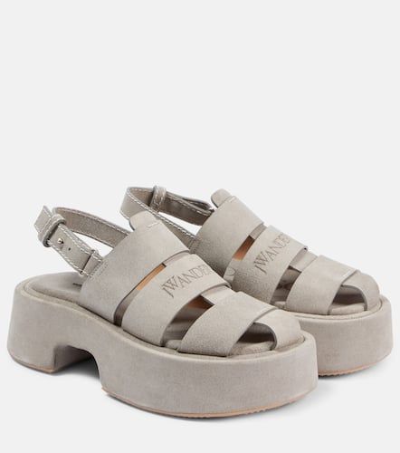 Sandalias con plataforma de piel - JW Anderson - Modalova