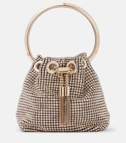 Bon Bon Mini crystal-embellished bucket bag - Jimmy Choo - Modalova