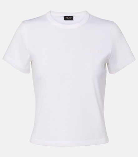 Camiseta de jersey de algodón - Gucci - Modalova