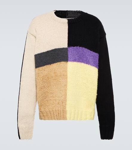 Colorblocked crewneck sweater - Jil Sander - Modalova