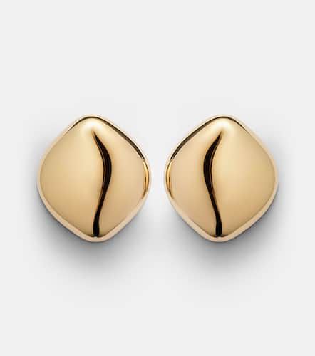 Pendientes Puffy Cushion chapados en oro de 10 ct - Jennifer Fisher - Modalova