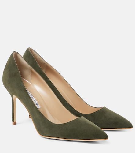 Manolo Blahnik BB 90 suede pumps - Manolo Blahnik - Modalova